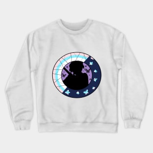 Shinobu Kochou Fan art - Donut style design by Katsumi Crewneck Sweatshirt